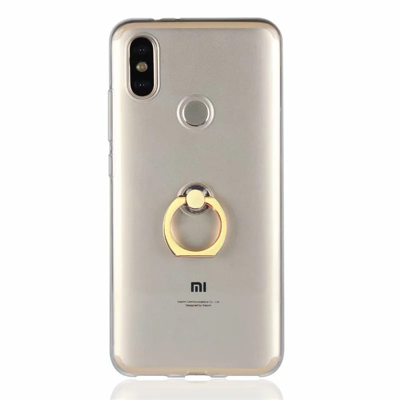 Phone coque For Xiaomi Mi 8 9 A1 A2 lite Redmi Note 7 5 5A 6 K20 Pro 7A 6A S2 4X 4A Pocophone F1 Max 3 TPU Clear Case Cover Ring | Мобильные