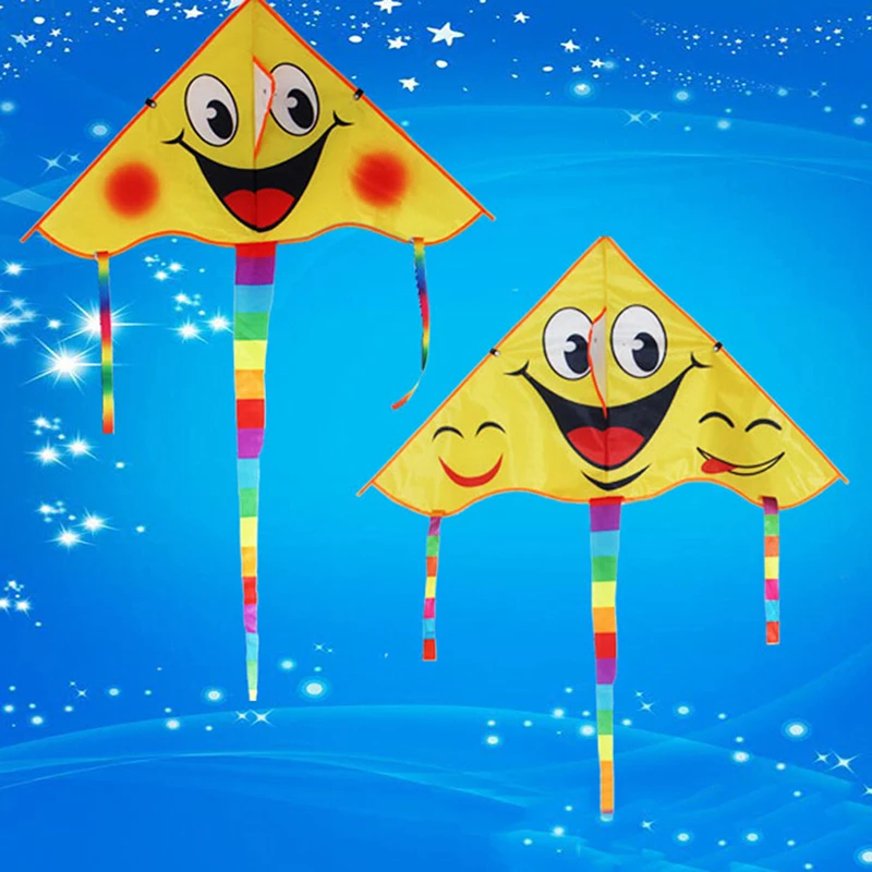 Улыбающийся Ангел смайлик Спортивная пляжная игрушка дизайн улыбающееся лицо воздушный змей улыбка трюк воздушные змеи Cometa детские игрушки