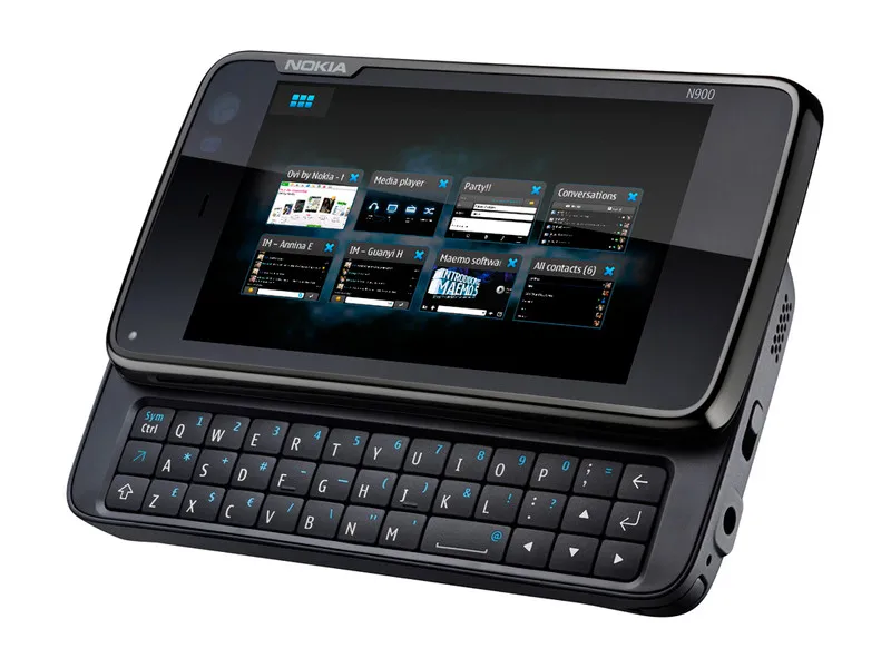 Nokia N900 разблокированный телефон 5MP камера 3,5 дюймов 32 Гб ПЗУ TFT экран WiFi gps с русской Арабской клавиатурой