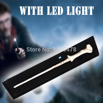 

Harri Potter series lord Voldemort cosplay Non-luminous Magical Wand in magick tricks New In Box With Led Light