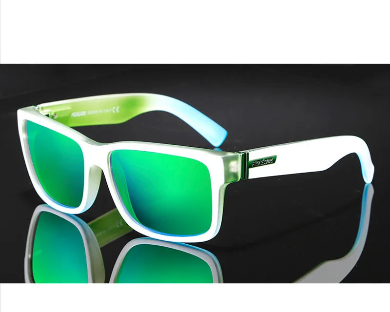 KDEAM Новые поляризованные мужские солнцезащитные очки с зеркальным покрытием UV400 Роскошные брендовые дизайнерские унисекс спортивные солнцезащитные очки для вождения