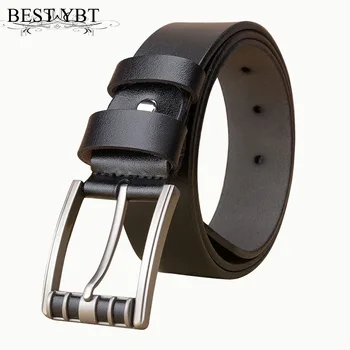 

Best YBT Men Belt Imitation leather Alloy Pin buckle Belt Business affairs Simple Fashion Casual High Quality Hot Selling Belt
