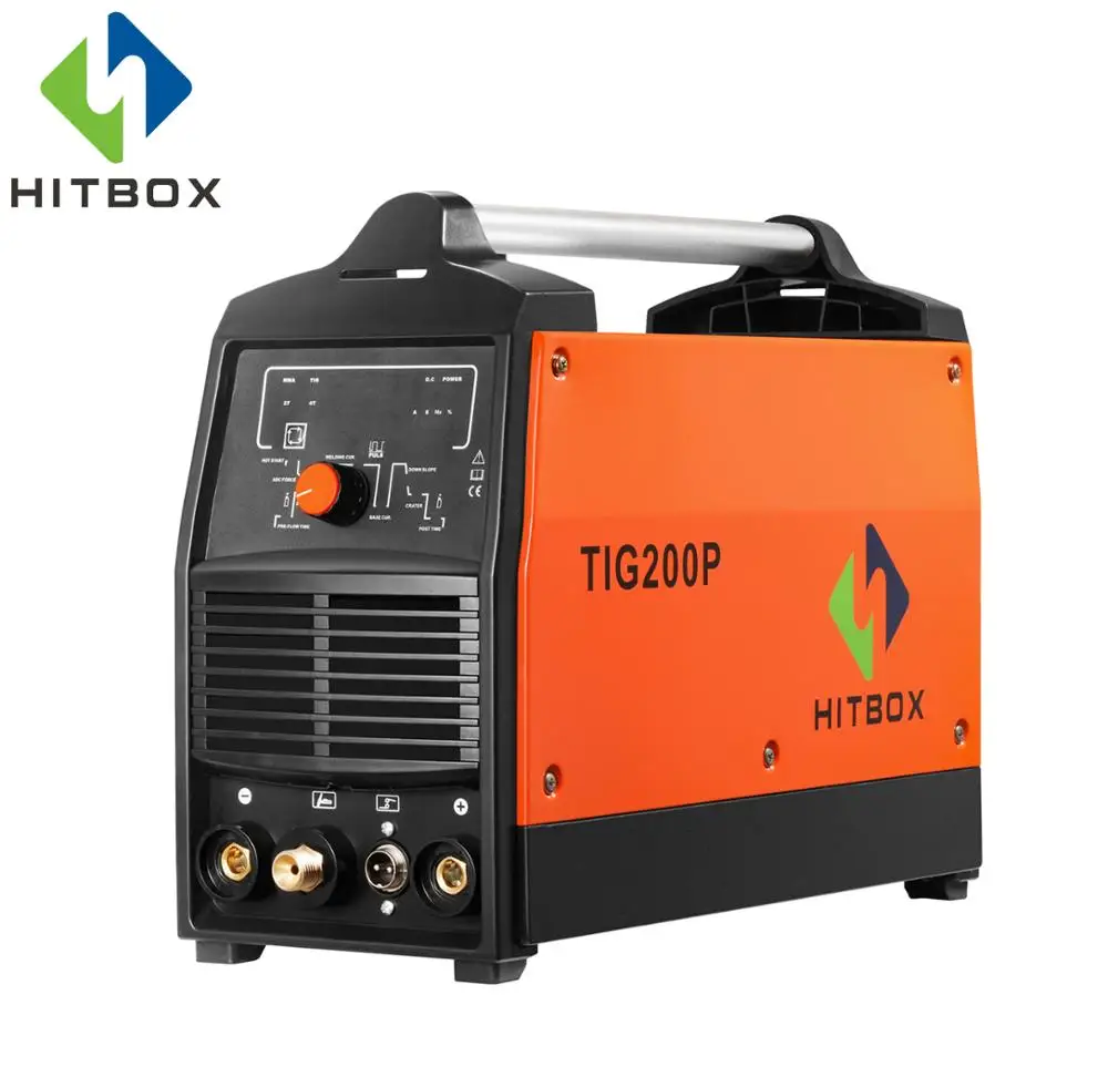 

HITBOX TIG Digital Welder 220V TIG Pulse TIG Function Small Welding Machine Home Use Factory Use TIG200P