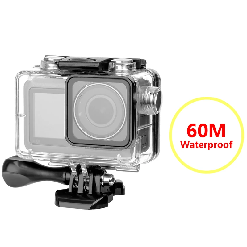 

For DJI OSMO Action Camera 60M Waterproof Housing Case Action Camera Accessories Floating Underwater Protective Box