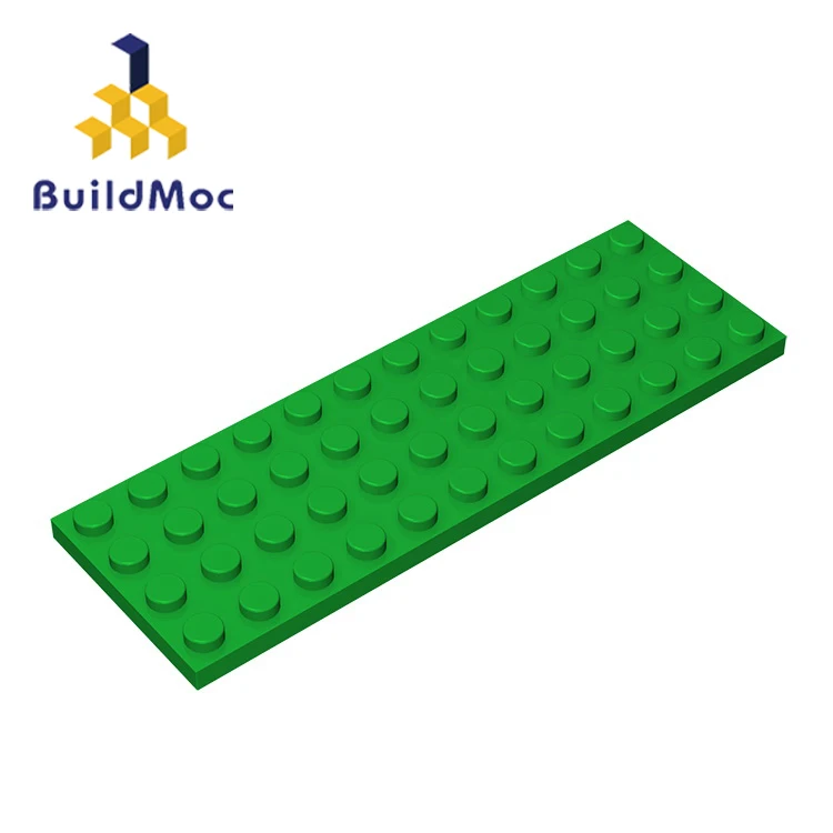 BuildMOC совместимые сборы частицы 3029 4x12 для строительных блоков детали сделай сам
