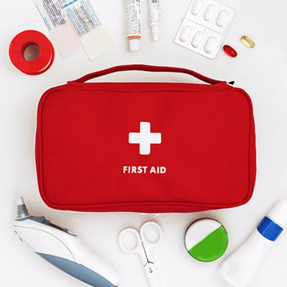OUTAD аптечка для первой помощи, аптечка для кемпинга, медицинская сумка для выживания, наборы для экстренных ситуаций, набор для путешествий, портативный небольшой Органайзер с Handl