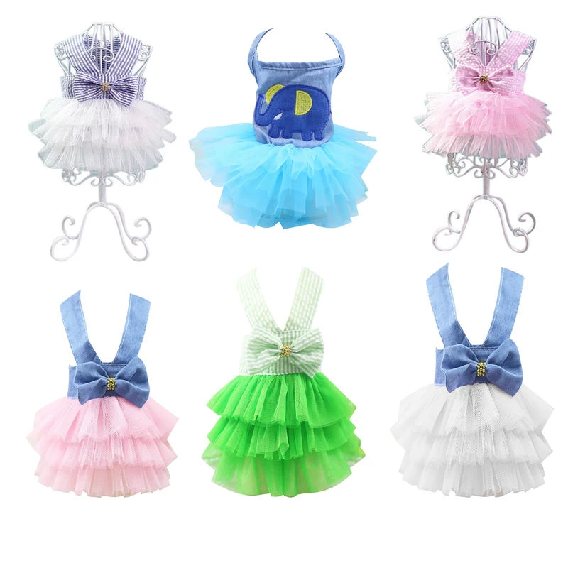 

Hoomall 1PC Small Medium Dogs Dress Dog Clothes Sweety Princess Dress Pet Accessories Puppy Pet Products