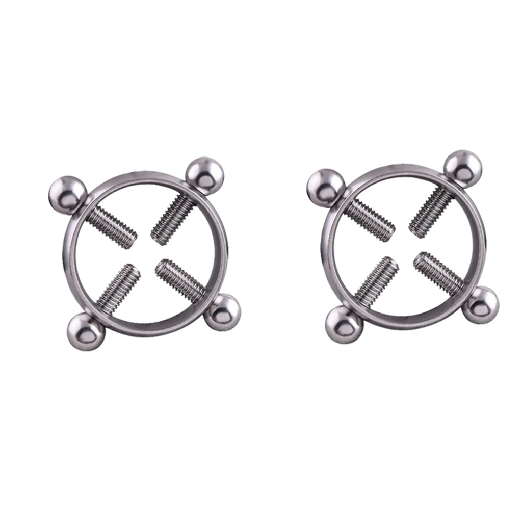 1 пара кольца из нержавеющей стали для сосков щитки ювелирные изделия