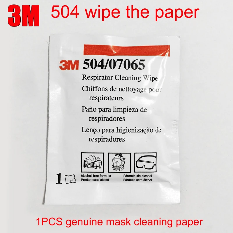 1 шт. 3 м 504 протрите бумагу 6200/7502/6800 маска чистой и поддерживать влажные салфетки различные типы экран дезактивации чистой бумаги