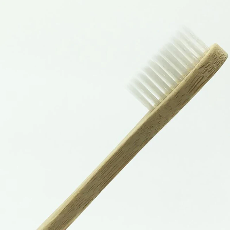 50 шт. черная бамбуковая зубная щетка 100% деревянная зубная щетка новинка бамбуковая мягкая щетина бамбуковое волокно деревянная ручка
