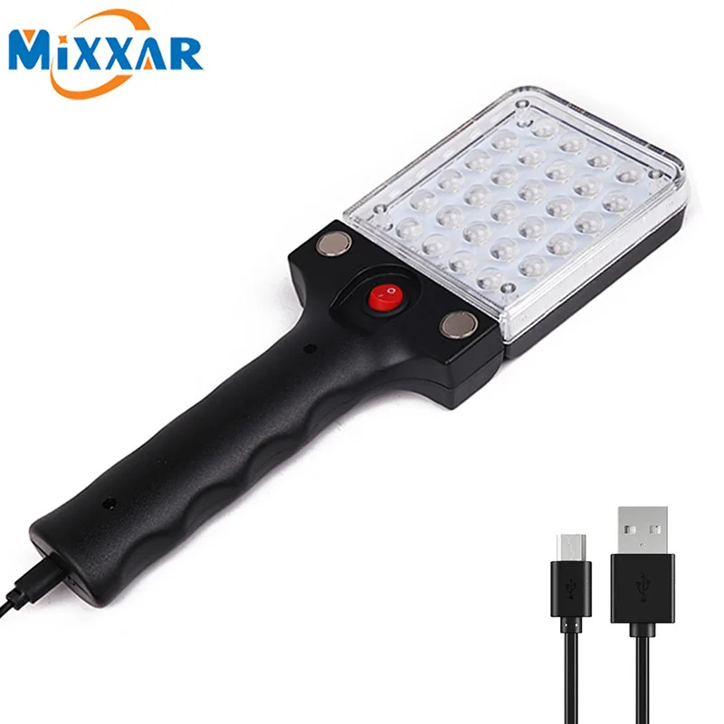 

ZK20 Portable LED Work Light Multi-use Spotlights Flashlight Hanging Dropshipping Hook Flood Light for Car Repairing Emergency