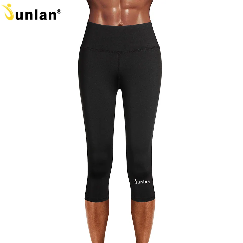 

Junlan Women Control Pants Workout Bottom Shapewear Slimming Shorts Weight Loss Sweat Sauna Waist Trainer Body Shaper Elastic