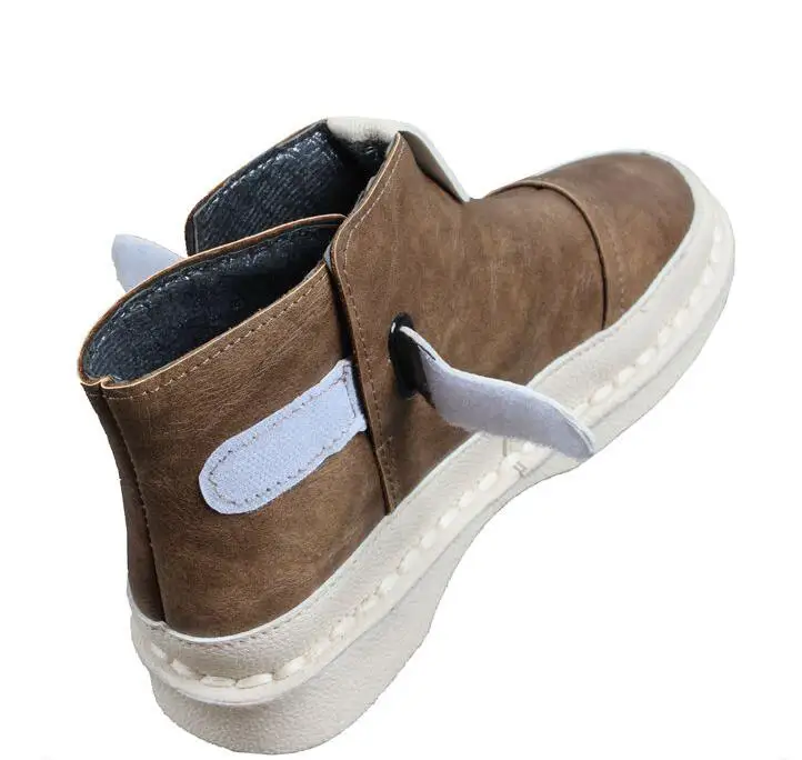 Careaymade-Japanese women's short boots, flat bottomed boots, artistic soft girls antique casual boots, handmade Martin boots Careaymade-Japanese women's short boots, flat bottomed boots, artistic soft girls antique casual boots, handmade Martin boots