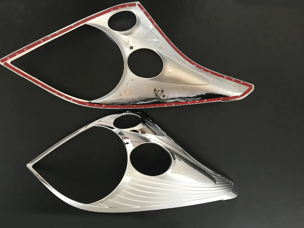 2003 2008 ABS Chrome For Toyota Land Cruiser Prado 120 Front Lamp