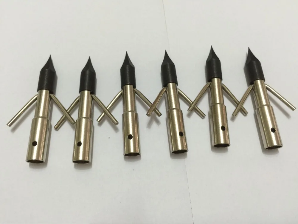 60PK compound bow fishing arrow points big fish hunting arrow heads