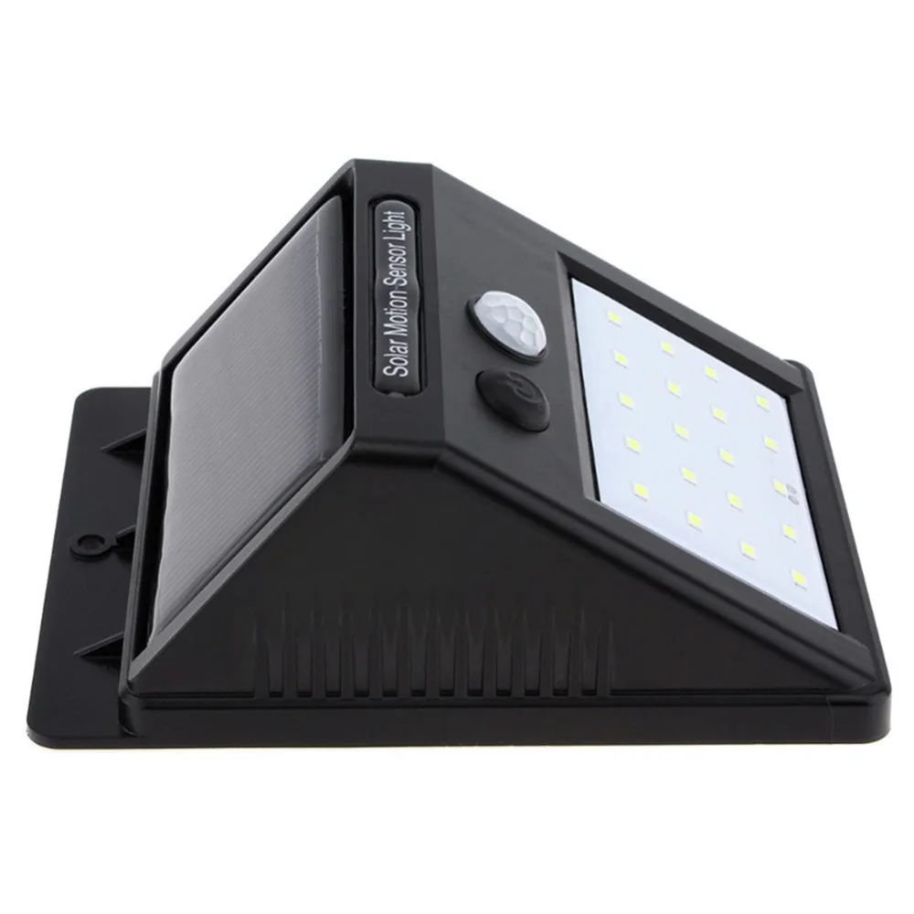 

New Multi-functional 20 LED Solar Sensor Outdoor Courtyard Lighting Wall Lamp