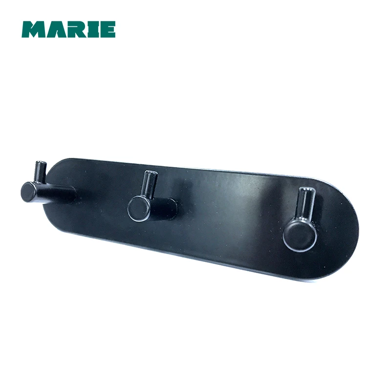 clothes hook Modern Bathroom accessories 1 2 3 4 Hooks Wall mount stainless steel Towel Holder hook restroom Tower Hooks