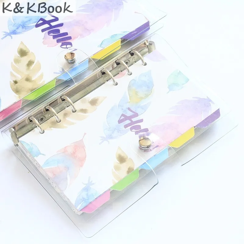 K&KBOOK KK201 Kawaii PVC Notebook Diary Transparent Cover Spiral Notbook A5 Cute A7 A6 A5 Personal Planner Binder Agenda Planner K&KBOOK KK201 Kawaii PVC Notebook Diary Transparent Cover Spiral Notbook A5 Cute A7 A6 A5 Personal Planner Binder Agenda Planner