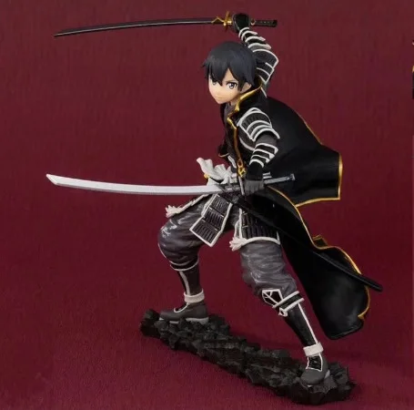 

17cm Sword Art Online Kirigaya Kazuto Kirito warrior Action figure toys doll collection Christmas gift with box