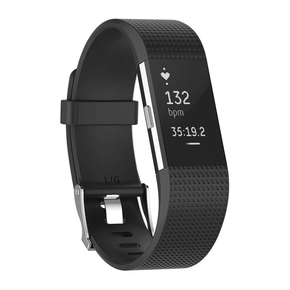 Wristband Wrist Strap Smart Watch Band Strap Soft Watchband Replacement Smartwatch Band For Fitbit Charge 2 0004