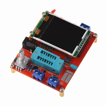 

2017 Transistor Tester TFT Diode Triode Capacitance Meter LCR ESR NPN PNP MOSFET m328 transistor tester esr