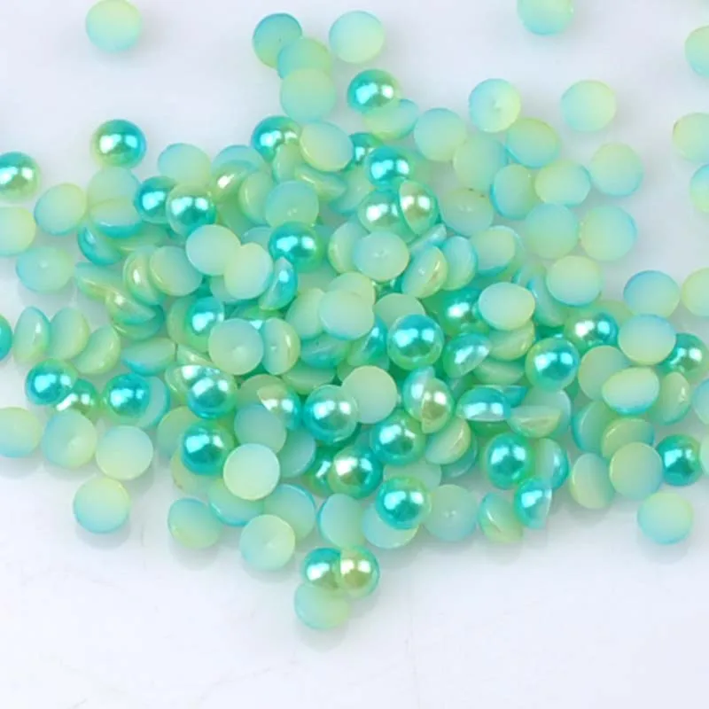 600Pcs-Half-Round-ABS-Imitation-Pearl-Beads-Fake-Flat-Back-Scrapbook-Craft-6mm-YKL0549-6