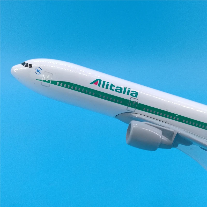 16 см итальянские авиалинии модель самолета Boeing 777 Металл Италия B777 литая под давлением авиационная модель Airway модель самолета масштаб игрушки 1:400