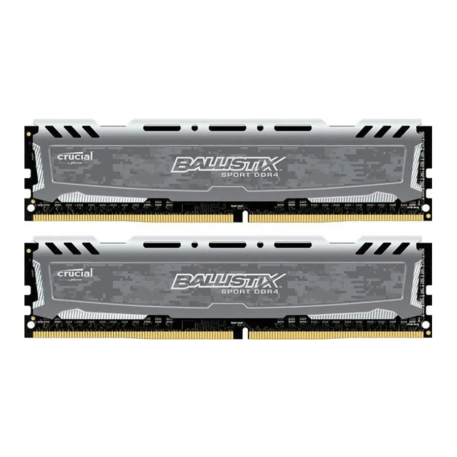 

Crucial 8GB DDR4, 8 GB, 2 x 4 GB, DDR4, 2400 MHz, 288-pin DIMM