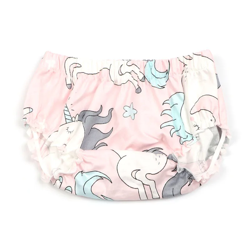 Summer Unicorn Print Newborn Baby Toddler Cotton Bloomers Boys Girls Floral Shorts Infant Panties PP Shorts Baby Shower Gift (6)