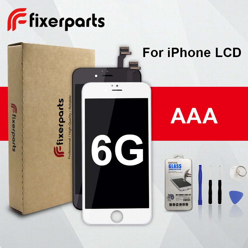 1pcs Fixerparts Grade AAA LCD For iphone 6 Display Touch