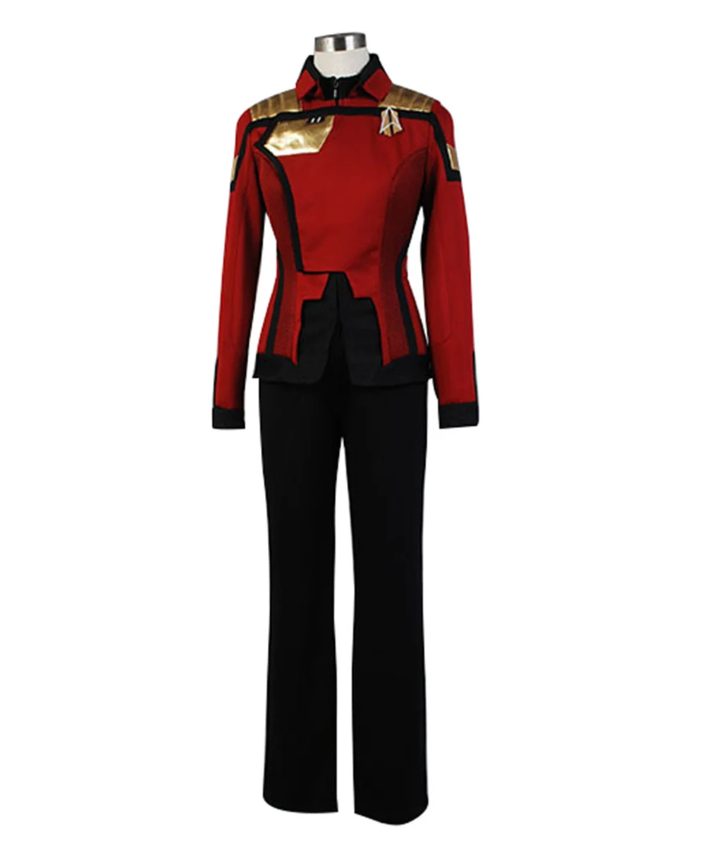 

Cosplay Costume Star Trek Online Admiral Costume Unisex Uniform Full Set Carnival Halloween Party