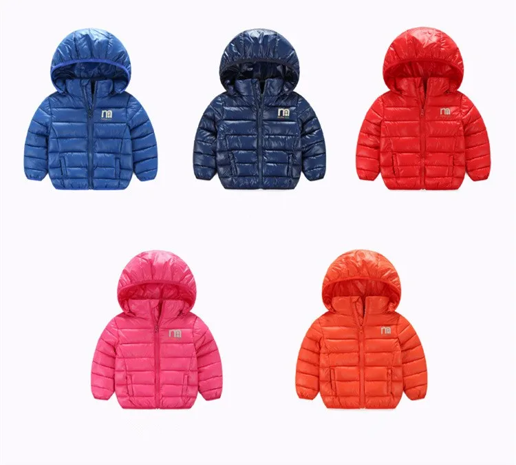 Лидер продаж, зимнее пальто с капюшоном для мальчиков и девочек хлопковая ветрозащитная куртка с длинными рукавами для мальчиков Одежда для детей детская теплая куртка высокого качества