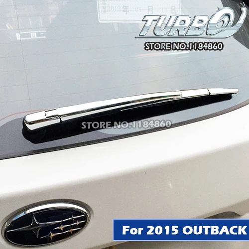 Car Styling Chrome ABS Rear Window Wiper Cover Sticker (4PCS) For