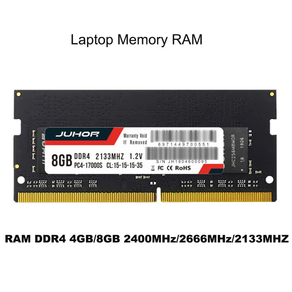 

Laptop memory DDR4 DDR3 DDR3L 4GB/8GB 1600/2400/2666/2133MHZ Interface Type 260pin Memory Voltage 1.2V memory ram DDR4