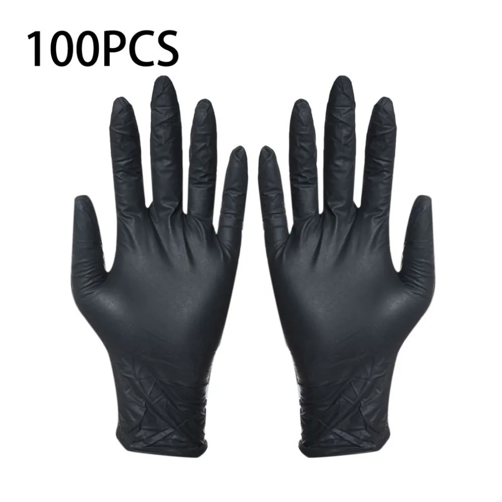 Disposable Black Gloves 100pcs Household Cleaning Washing Gloves