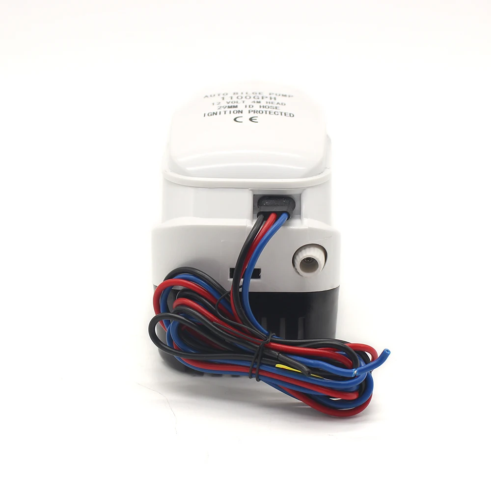 1100gph submersible Automatic electric boat bilge water pump with float switch 12V AUTO small 12 v volt 1100 gph high pressure