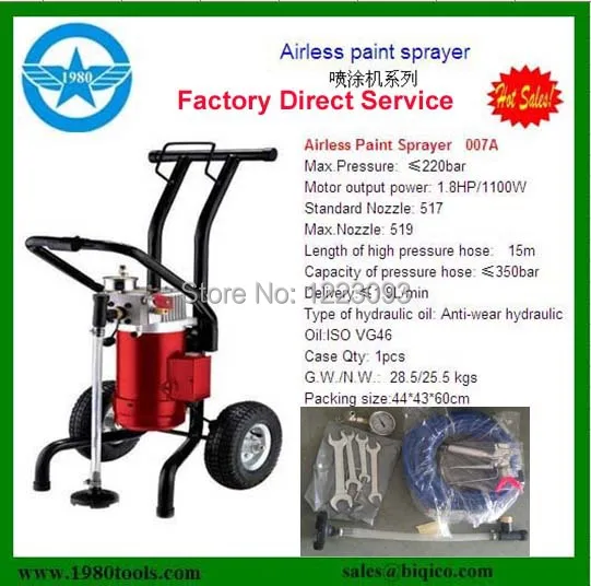 Factory direct wholesale Professional Electric diaphragm pump Airless