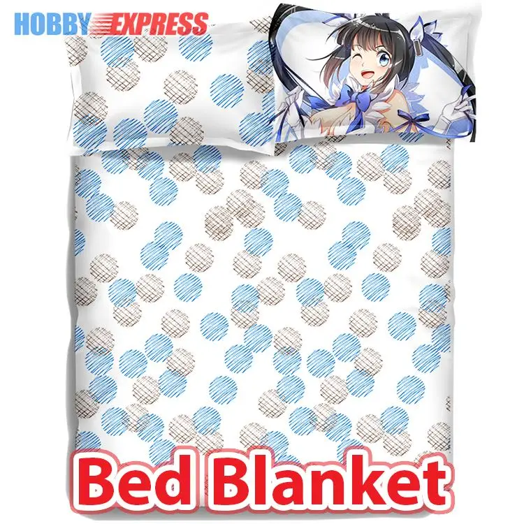 Hobby Express Hestia DanMachi японское покрывало для кровати или пододеяльник с наволочками