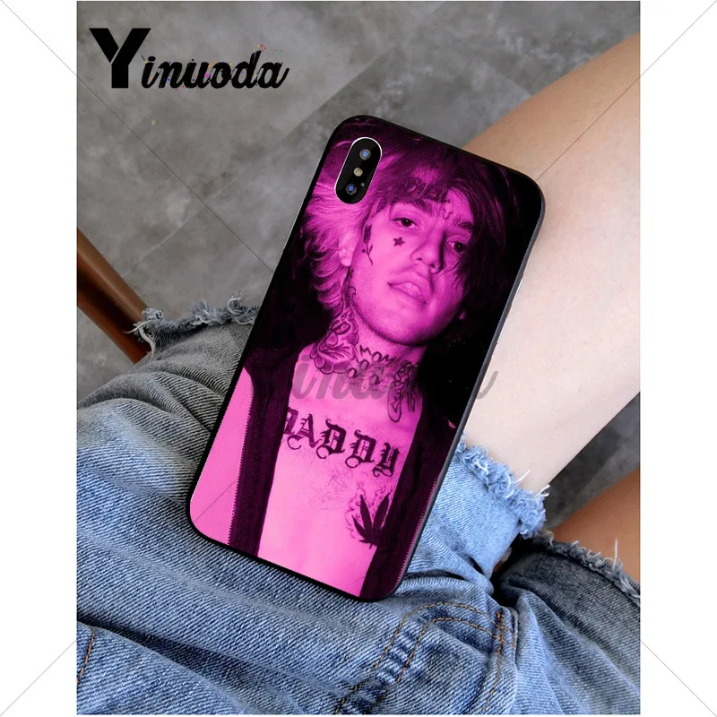 Yinuoda Lil Peep Bo boys крутой мягкий чехол для телефона capa Apple iPhone 8 7 6 6S Plus X XS MAX 5 5S SE XR 11 pro max