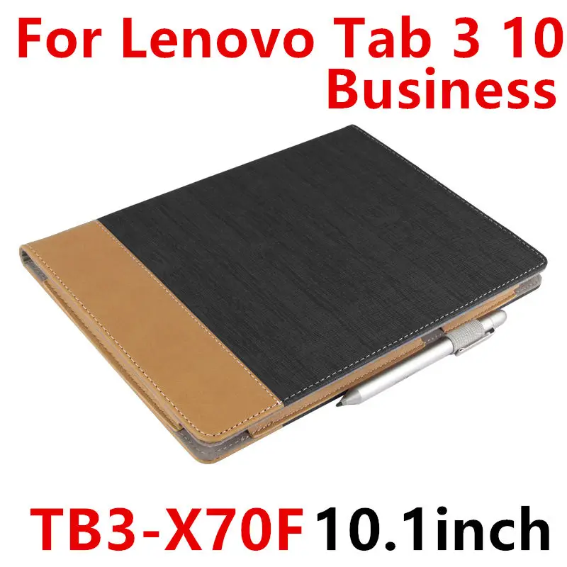 Чехол для Lenovo TAB 3 10 защитный смарт чехол в деловом стиле кожаный планшета TB3 X70F 1