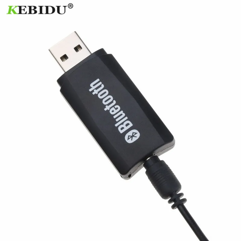 KEBIDU USB беспроводной адаптер 3 5 мм AUX Bluetooth приемник ключ аудио разъем