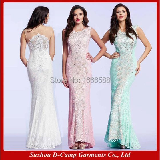 Free Shipping Oc 1953 Hairstyle Long Evening High Neck Dress