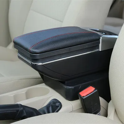 ROTATABLE Car Console Box FOR Hyundai Getz 2005 Car Armrest Center Arm Rest With Cup Holder
