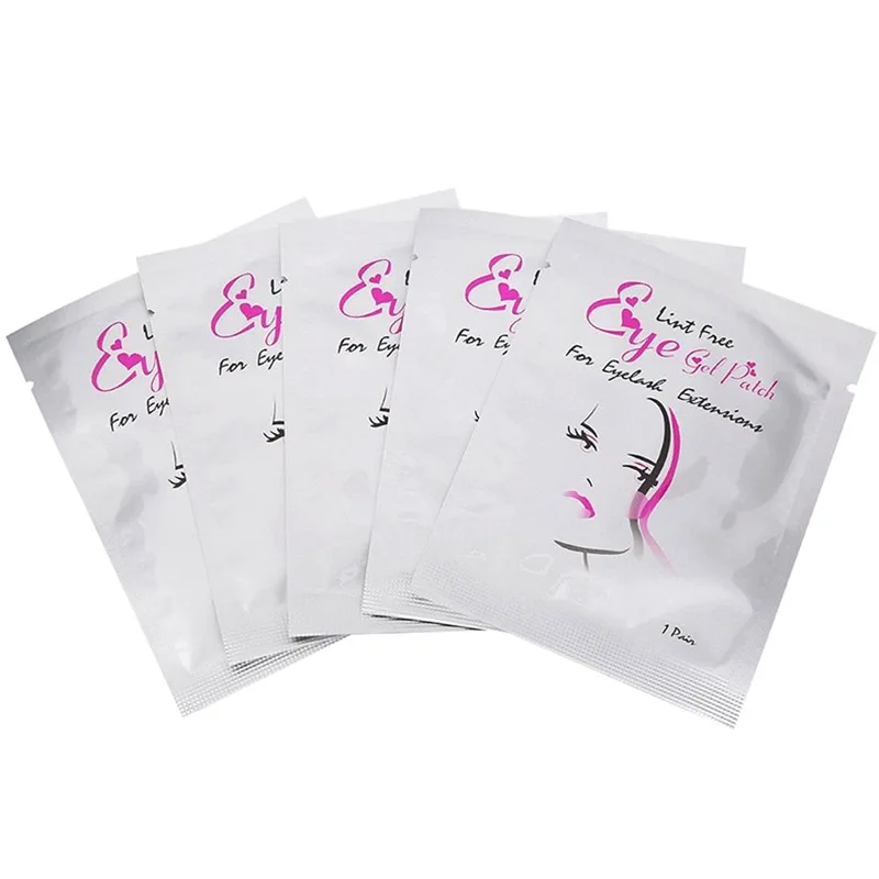 

50/100/200 Pairs Eye Pads Lint Free Eyelash Gel Mask Eyepads Lashes Extension Patches 669