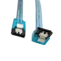 sata כבל 50 ס"מ SATA 3.0 כבל כבל נתונים HDD במהירות גבוהה S III 6Gb / 6Gbs PC Hard Disk Drive בכבלים Connector נקה כחול (3)