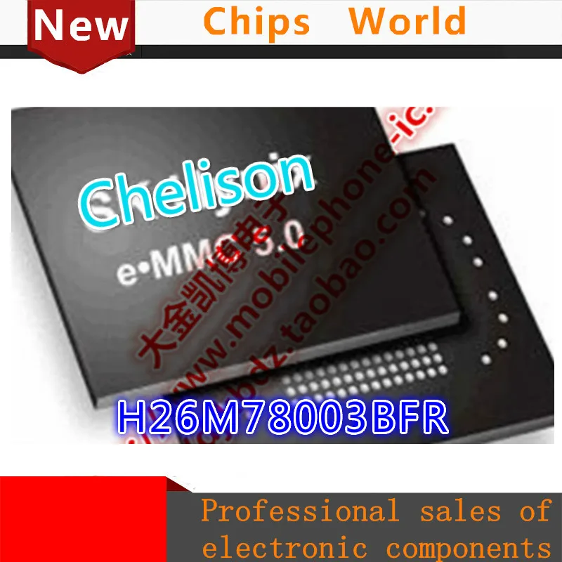 

Free shipping 1pcs/lot eMMC 64GB FBGA H26M78003BFR Computer chip new original Rated 5.0 /5 based on 3 customer reviews