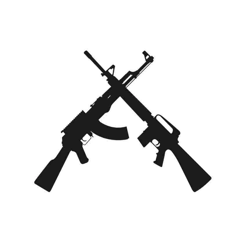 Shotgun Gun Rifle Car Decal Window Wall Sticker Set of 2 Shotgun Gun Rifle Car Decal Window Wall Sticker Set of 2