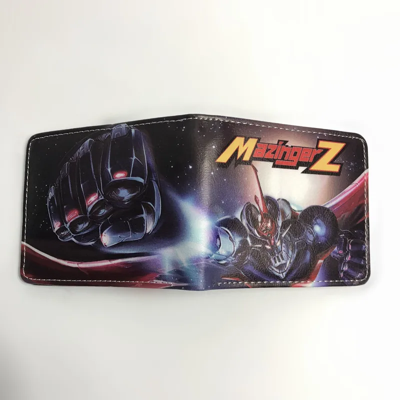 Comics Mazinger Z короткие кошельки с держатель для карт кошелек из искусственной кожи