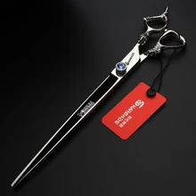 9 inch professional hairdressing scissors personality sapphire dragon handle salon barber hair scissors dedicated scissors