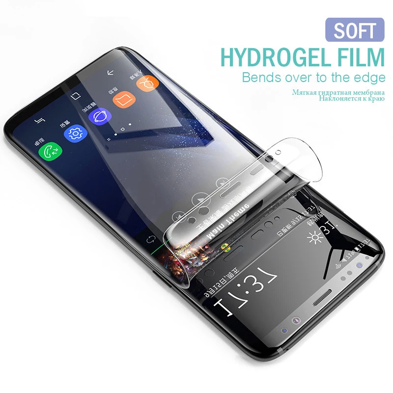 

Full Cover Soft Hydrogel Film For Samsung Galaxy Note 9 8 A9 Star Lite Screen Protector For Samsung S10 S9 S8 A8 Plus S10 Lite